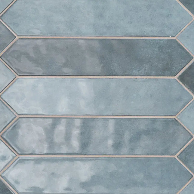 MSI Surfaces Backsplash Renzo Denim Pickett Ceramic Glossy Tile - Plumbing Market