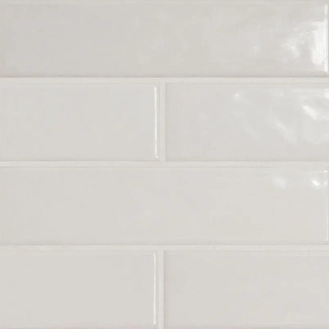MSI Surfaces Backsplash Renzo Dove Glossy Ceramic Tile 3x12 - Plumbing Market