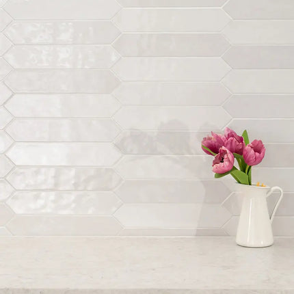 MSI Surfaces Backsplash Renzo Dove Pickett Ceramic Glossy Tile - Plumbing Market