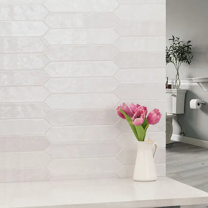 MSI Surfaces Backsplash Renzo Dove Pickett Ceramic Glossy Tile - Plumbing Market