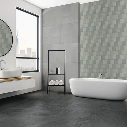 MSI Surfaces Backsplash Renzo Jade Glossy Ceramic Tile 5X5 - Plumbing Market