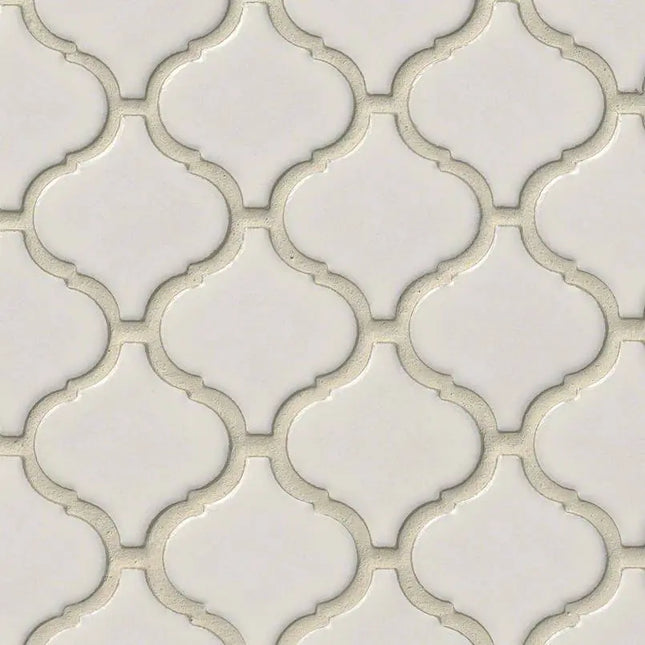 MSI Surfaces Bianco Arabesque Pattern Tile SMOT-PT-BIANCO-ARABESQ - Plumbing Market