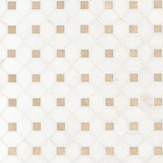 MSI Surfaces Bianco Dolomite Crema Dotty Mosaic SMOT-BIANDOL-CEMDOTP - Plumbing Market