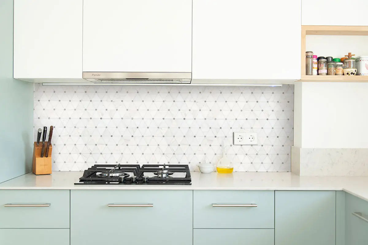 MSI Surfaces Bianco Dolomite Pinwheel Mosaic SMOT-BIANDOL-PINWP - Plumbing Market