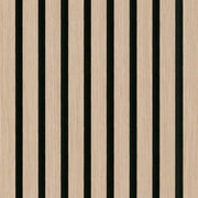 MSI Surfaces Blonde Fluted Acoustic Wood Slat Panels