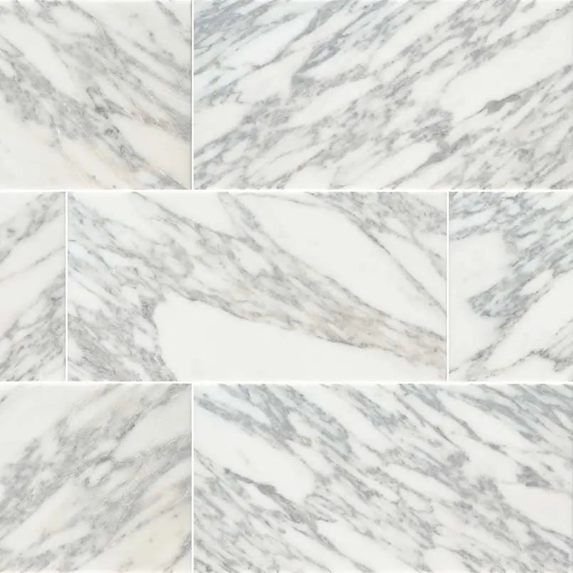 MSI Surfaces Calacatta Marble Tile 12 x 24 Honed
