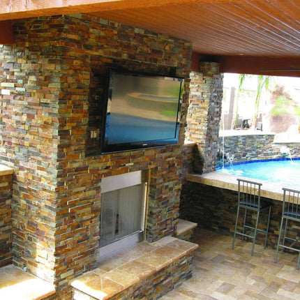 MSI Surfaces California Gold Ledger Corner LPNLSCALGLD618COR - Plumbing Market