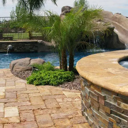 MSI Surfaces California Gold Ledger Corner LPNLSCALGLD618COR - Plumbing Market