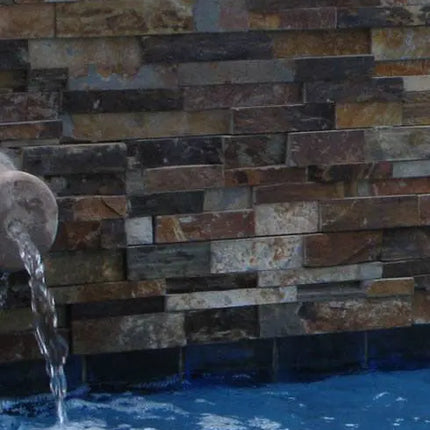 MSI Surfaces California Gold Ledger Corner LPNLSCALGLD618COR - Plumbing Market