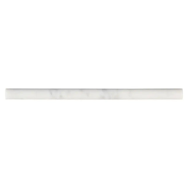 MSI Surfaces Carrara White Pencil Molding Honed SMOT-PENCIL-CARH - Plumbing Market