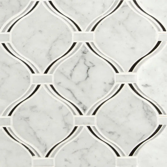 MSI Surfaces Danza Aarabesque Polished Tile SMOT-DANARA-POL8MM - Plumbing Market