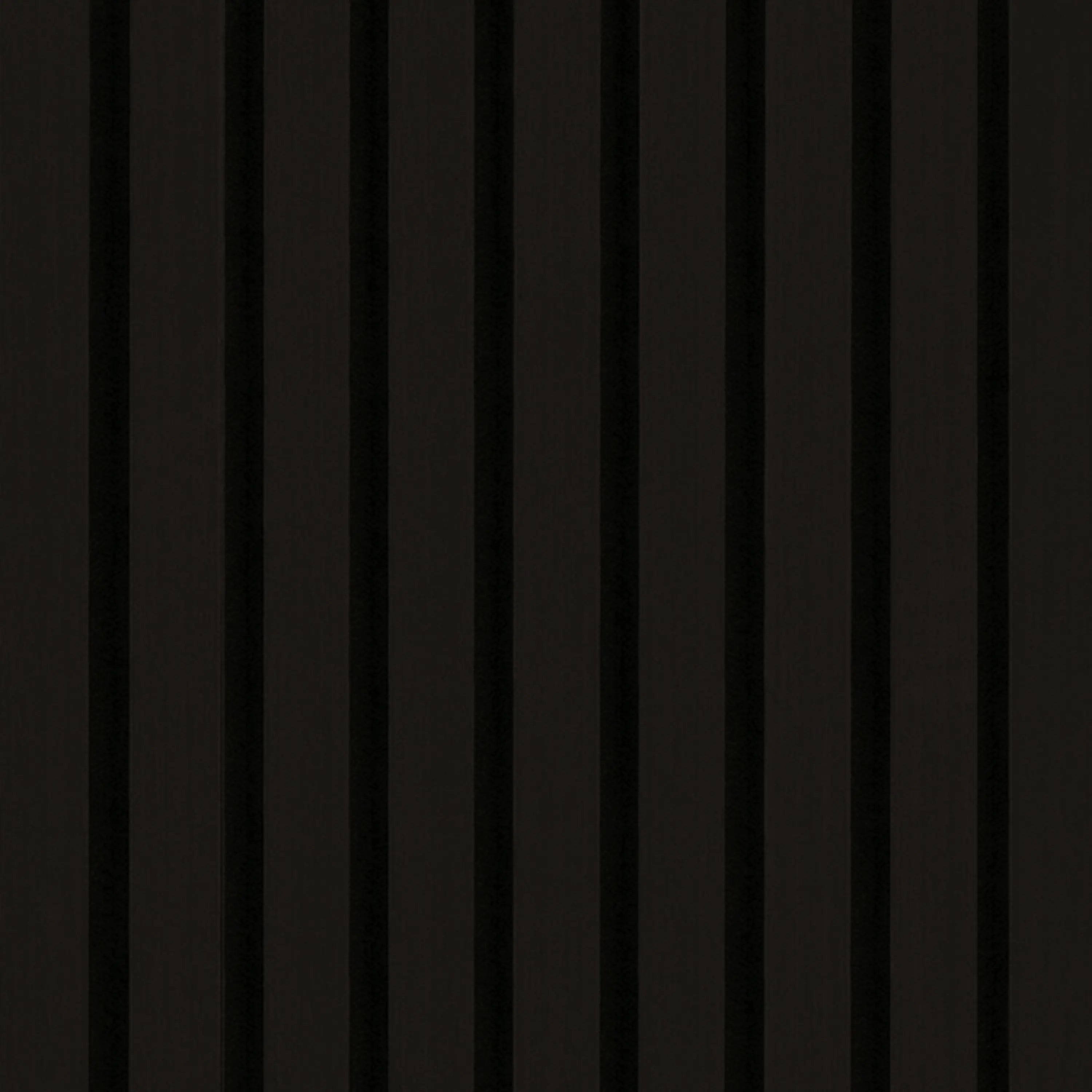 MSI Surfaces Ebony Acoustic Fluted Wood Slat Panels 9.5 x 94.5