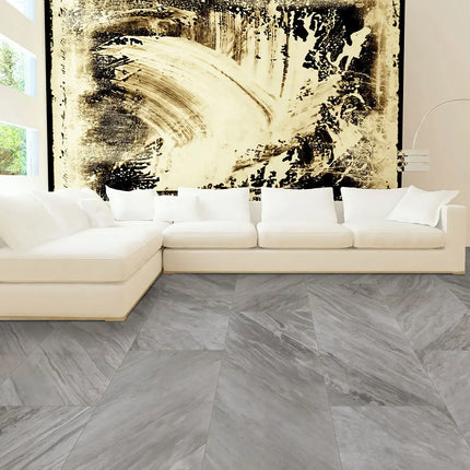 MSI Surfaces Eden Bardiglio Chevron 12X15 Mosaic NEDEBARCHE12X15 - Plumbing Market