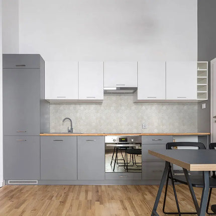 MSI Surfaces Eden Dolomite Chevron 12X15 Mosaic NEDEDOLCHE12X15 - Plumbing Market