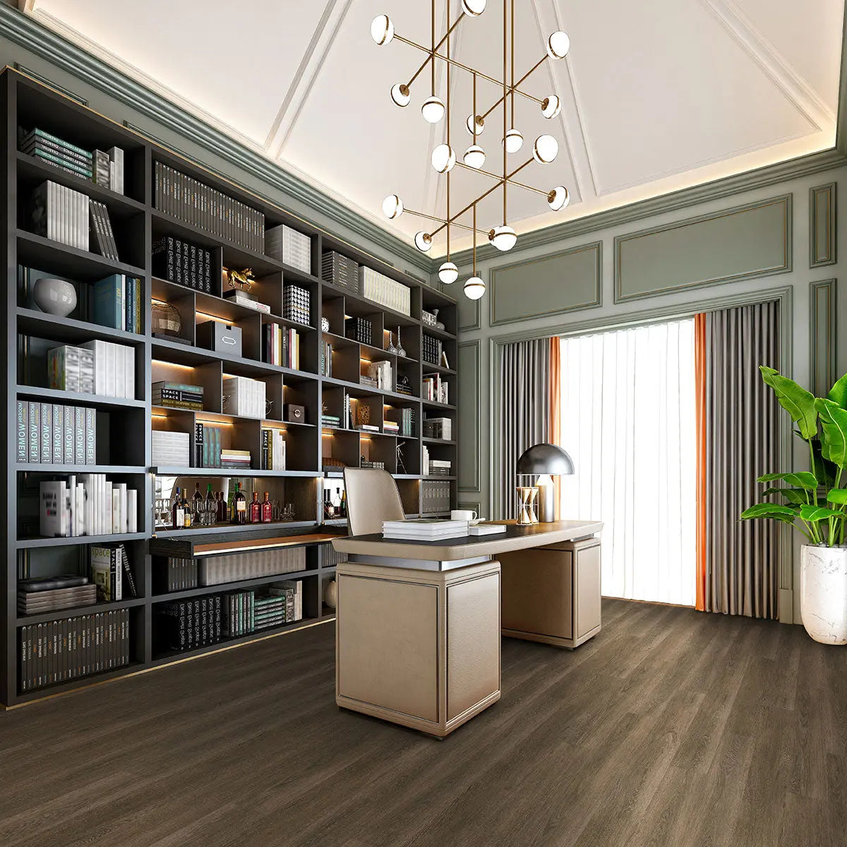 MSI Surfaces Flooring Acclima Louis Hill Luxury Vinyl Planks 7 x 48