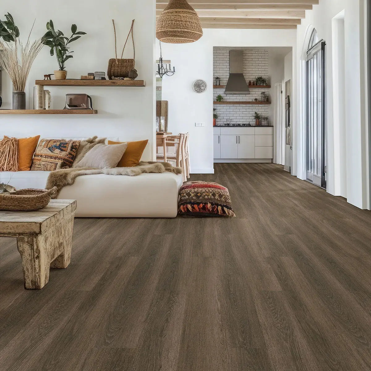 MSI Surfaces Flooring Acclima Louis Hill Luxury Vinyl Planks 7 x 48