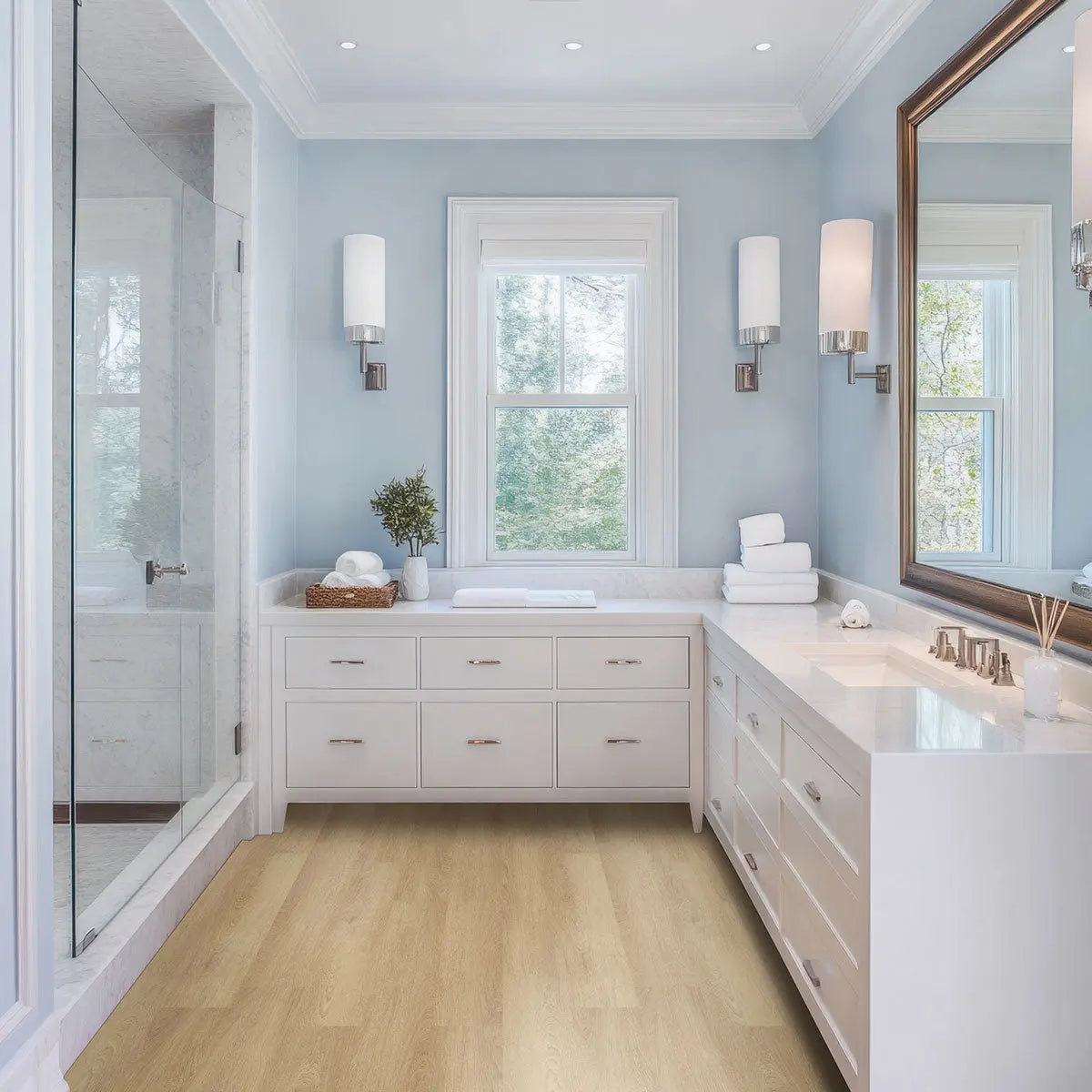 MSI Surfaces Flooring Acclima Waldorf Luxury Vinyl Planks 7 x 48