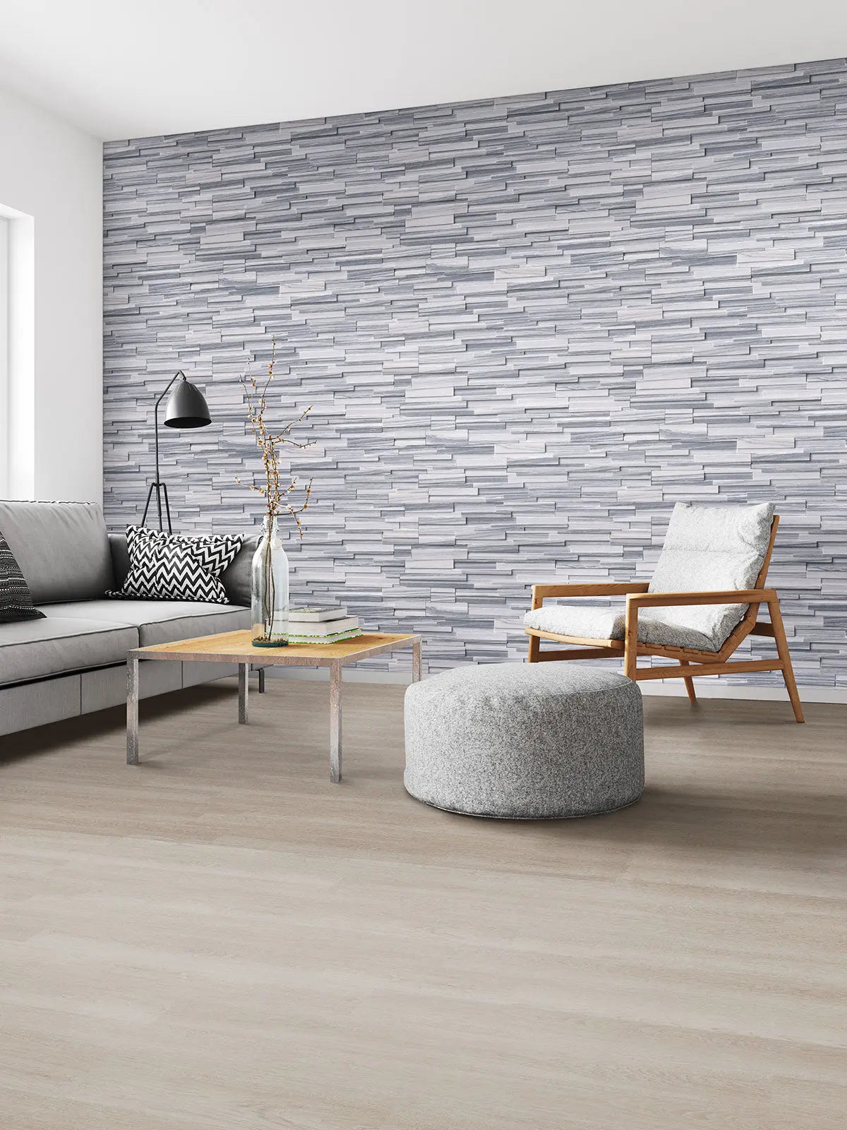 MSI Surfaces Flooring Acclima Wharton Luxury Vinyl Planks 7 x 48