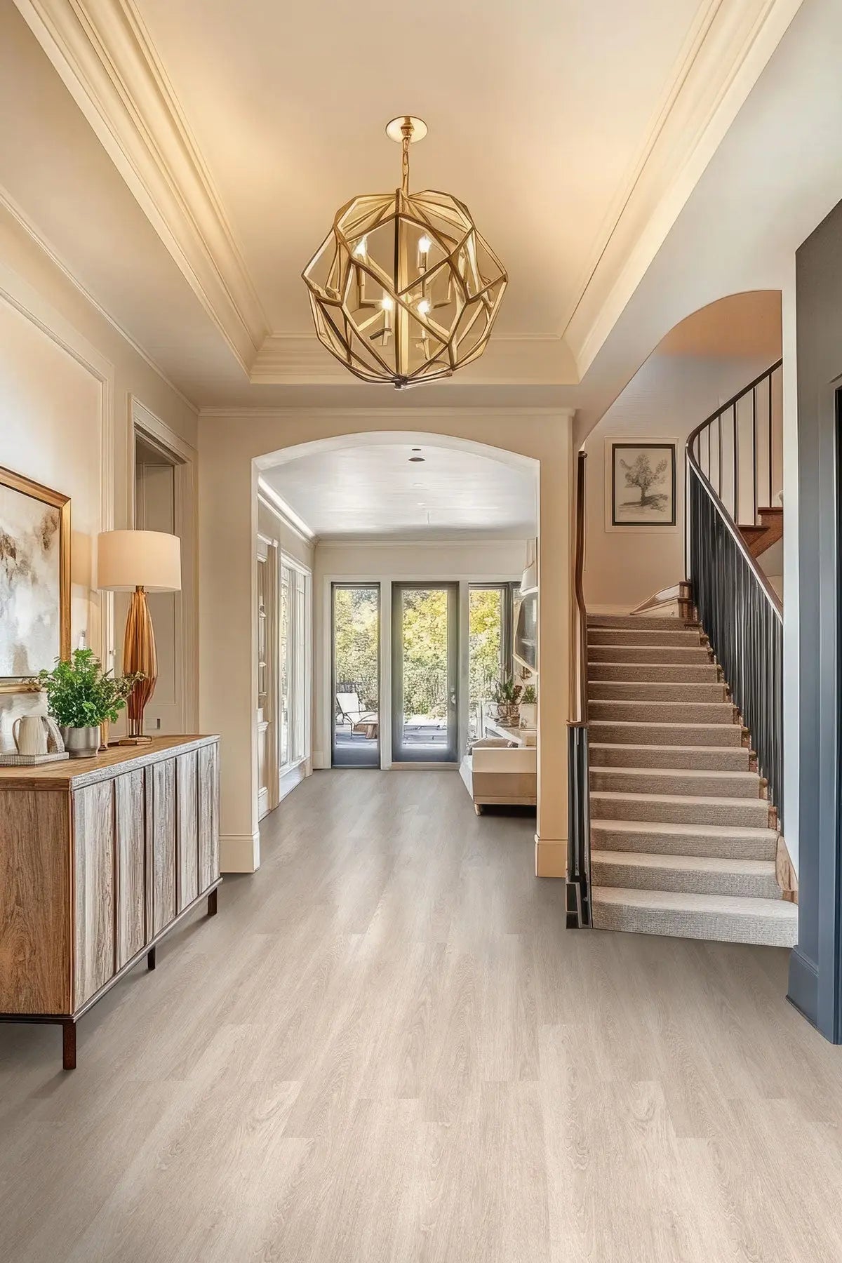 MSI Surfaces Flooring Acclima Wharton Luxury Vinyl Planks 7 x 48