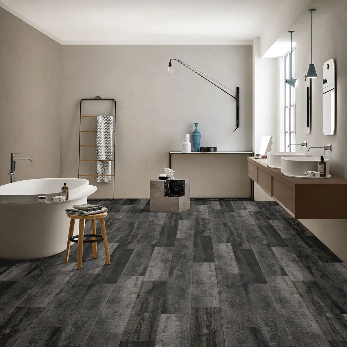 MSI Surfaces Flooring Andover Dakworth Luxury Vinyl Planks 7 x 48