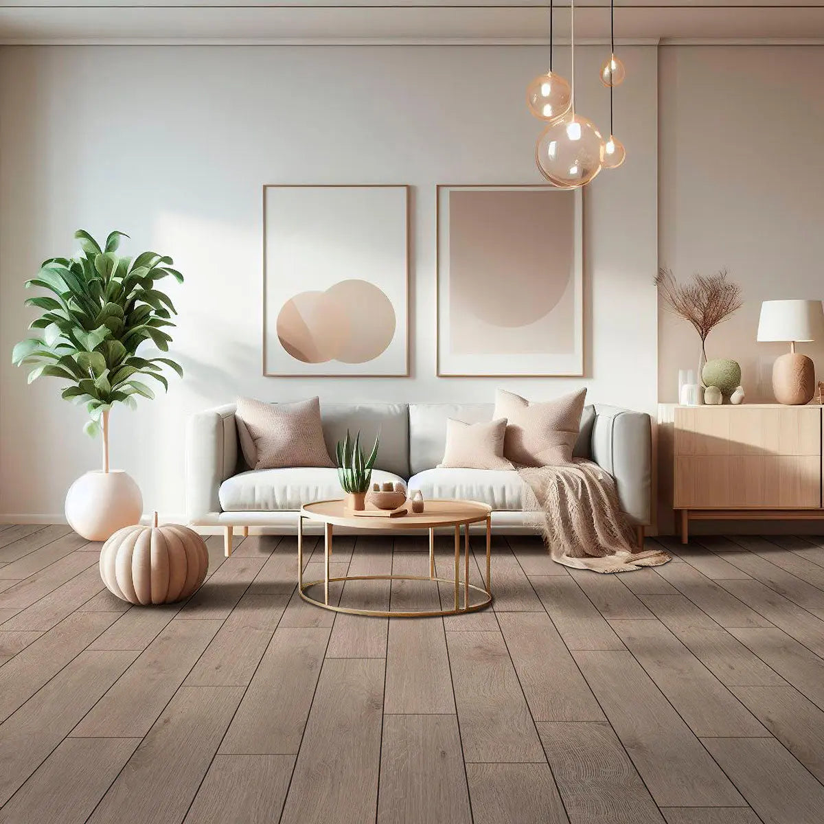 MSI Surfaces Flooring Andover Daria Umber Luxury Vinyl Planks 7 x 48