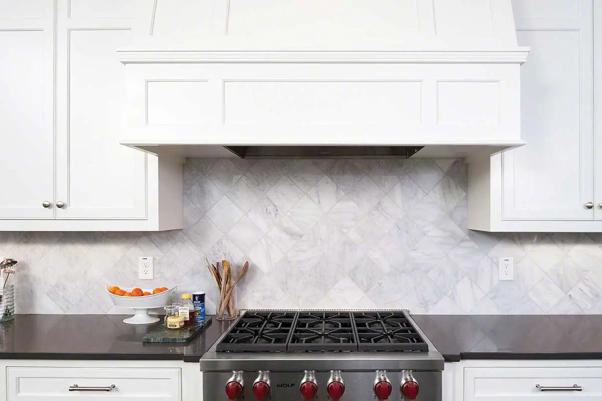 MSI Surfaces Flooring Arabescato Carrara Marble Tile Honed 12 x 12