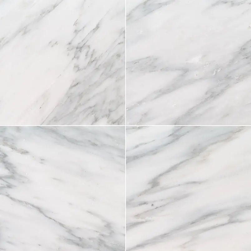 MSI Surfaces Flooring Arabescato Carrara Marble Tile Polished 12 x 12