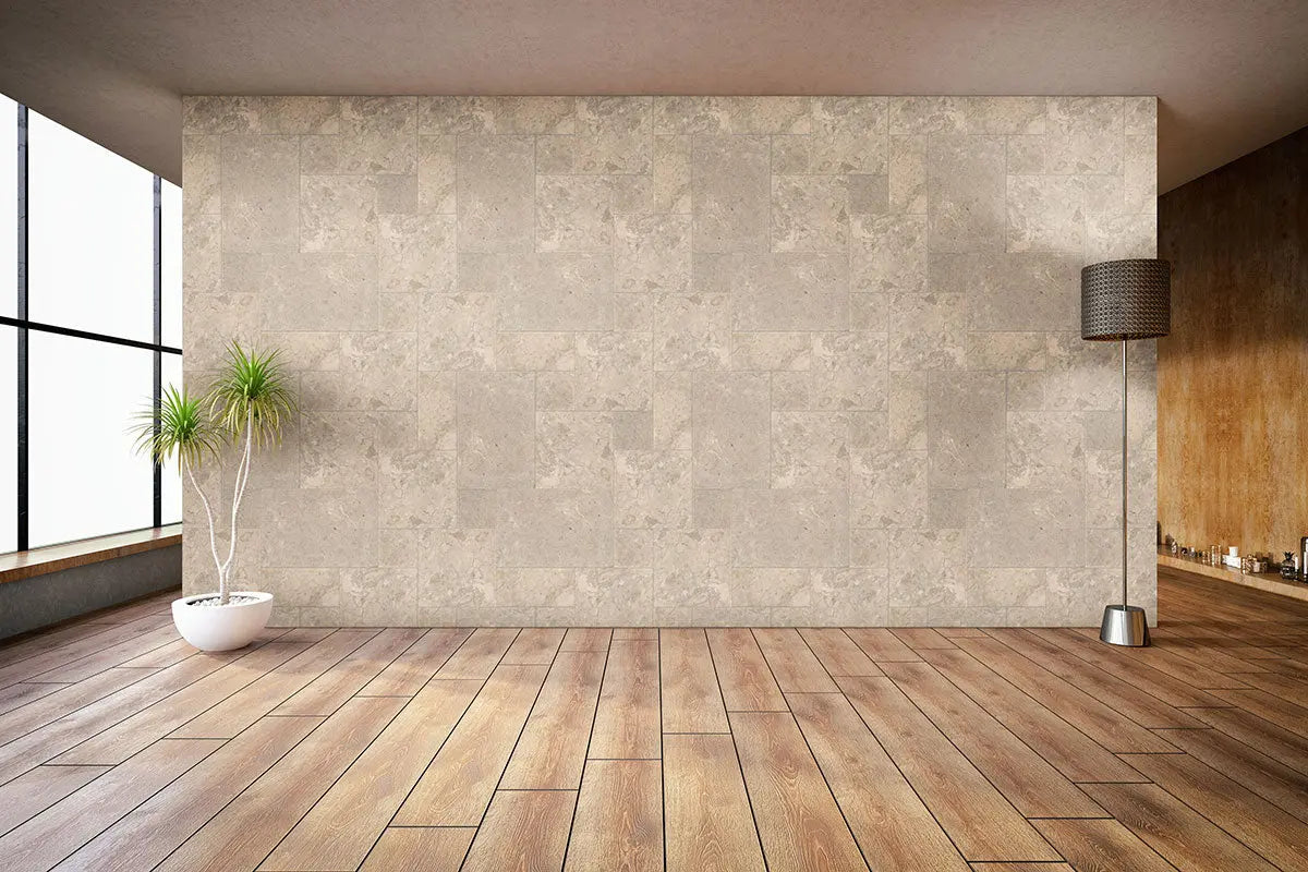 MSI Surfaces Flooring Crema Cappuccino Marble Tile 12 x 24 Polished