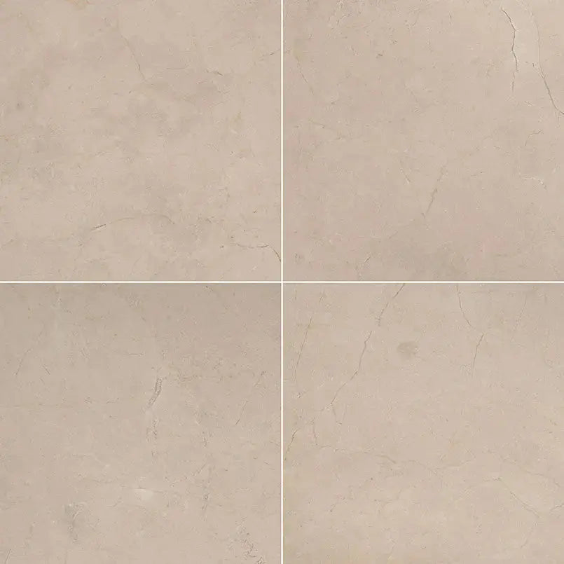 MSI Surfaces Flooring Crema Marfil Select Marble Tile 12 x 12 Polished - Plumbing Market