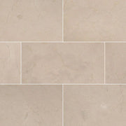 MSI Surfaces Flooring Crema Marfil Select Marble Tile 12 x 24 Honed