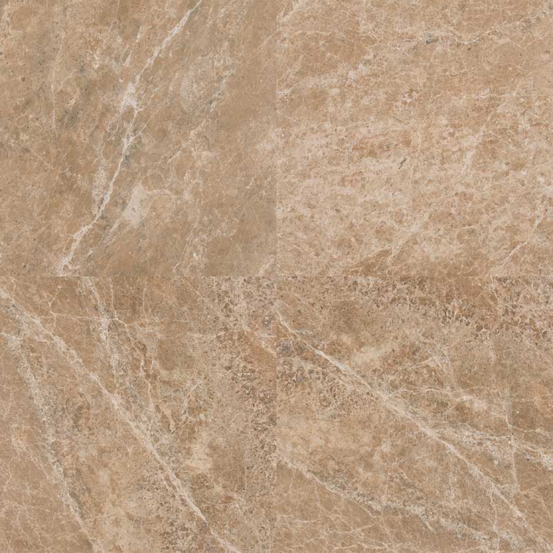 MSI Surfaces Flooring Emperador Light Marble Tile 18 x 18 Polished - Plumbing Market