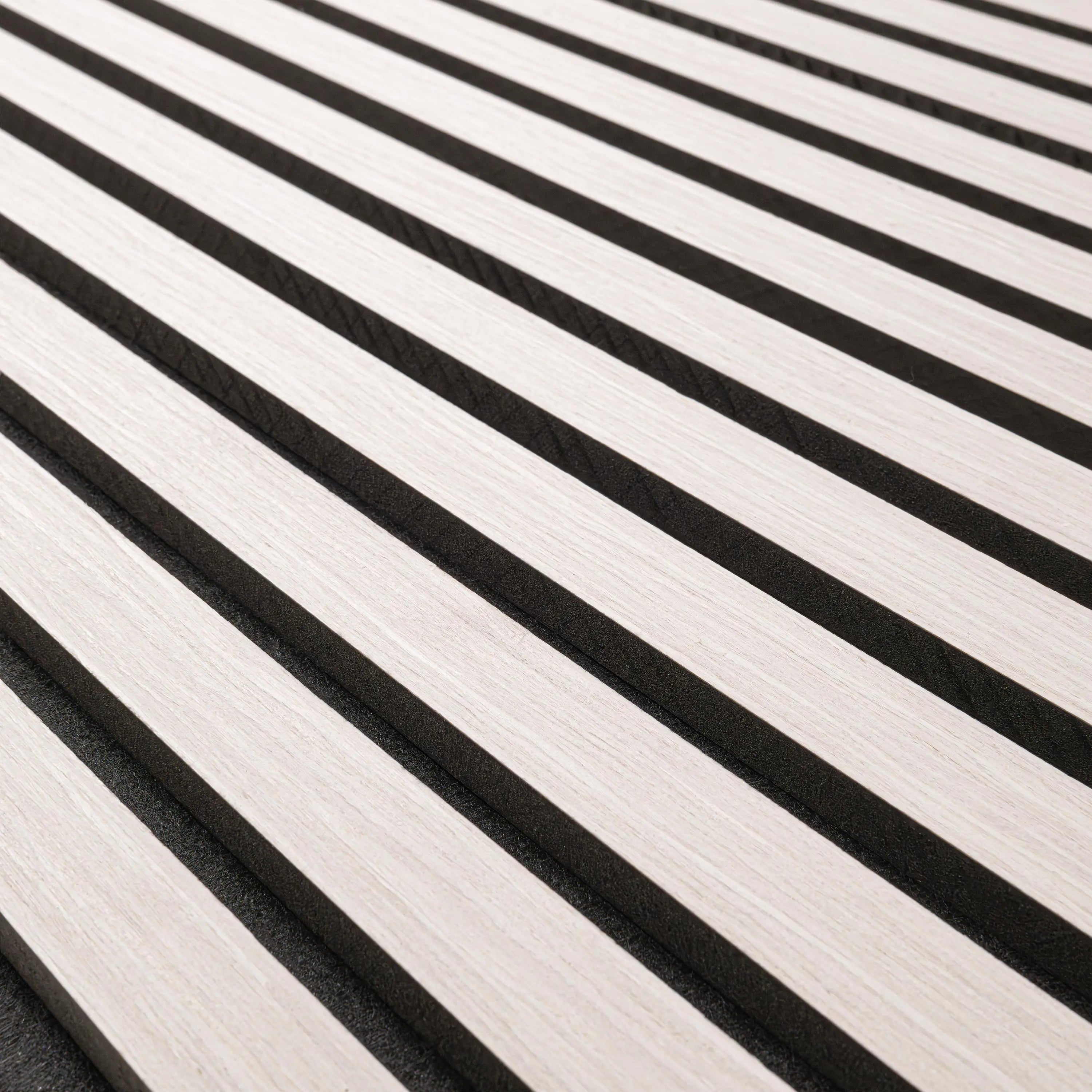 MSI Surfaces Fog Acoustic Fluted Wood Slat Panels 9.5 x 94.5