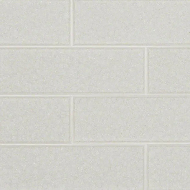 MSI Surfaces Frosted Icicle Glass Subway Tile SMOT-GLGG-T-FRIC3X9 - Plumbing Market