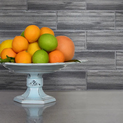 MSI Surfaces Glacier Black Glass Tile SMOT-GL-T-GLABLK39 - Plumbing Market