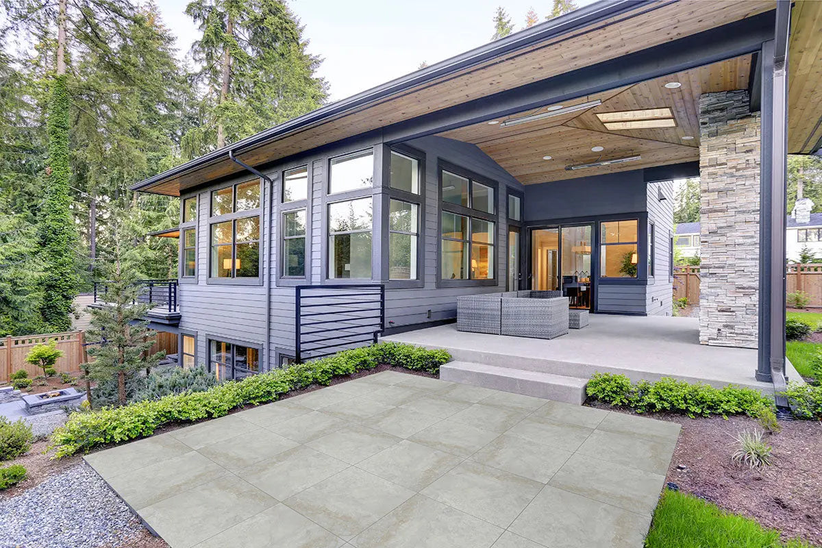 MSI Surfaces Hardscaping Porcelain Pavers Argento Travertino Arterra