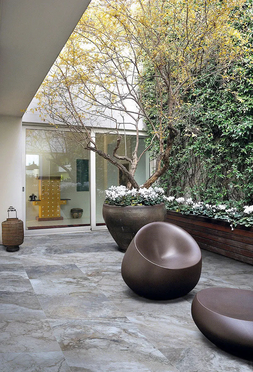 MSI Surfaces Hardscaping Porcelain Pavers Argento Travertino Arterra