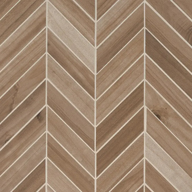 MSI Surfaces Havenwood Saddle Chevron 12X15 Mosaic NHAVSADCHE12X15 - Plumbing Market