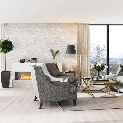 MSI Surfaces Mayra White Limestone Corner LPNLLMAYWHI618COR - Plumbing Market