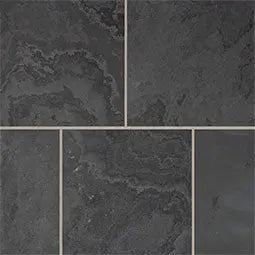 MSI Surfaces Montauk Black 12X12 Honed SMONBLK1212H - Plumbing Market