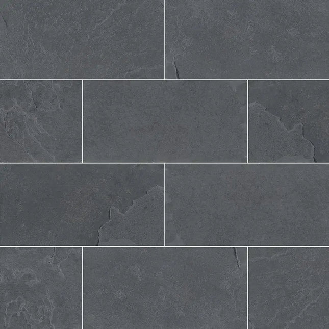 MSI Surfaces Montauk Black 3X6 SMONBLK36G - Plumbing Market