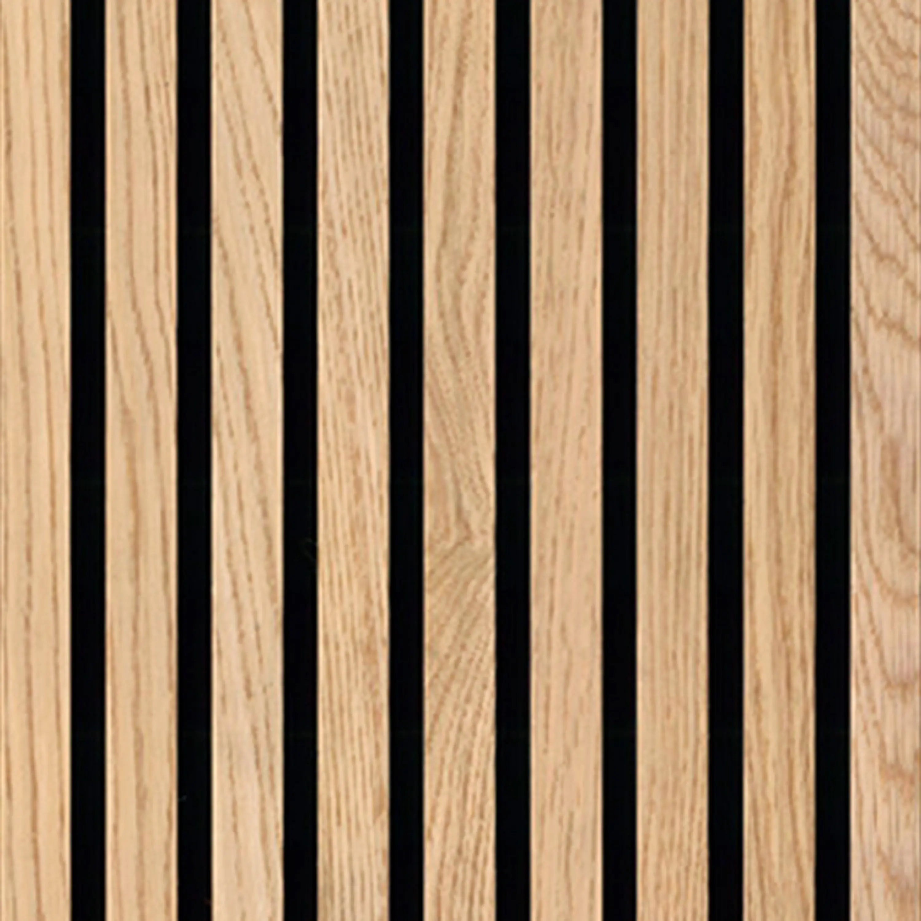 MSI Surfaces Natural Acoustic Fluted Wood Slat Wall Panels 9.5 x 120