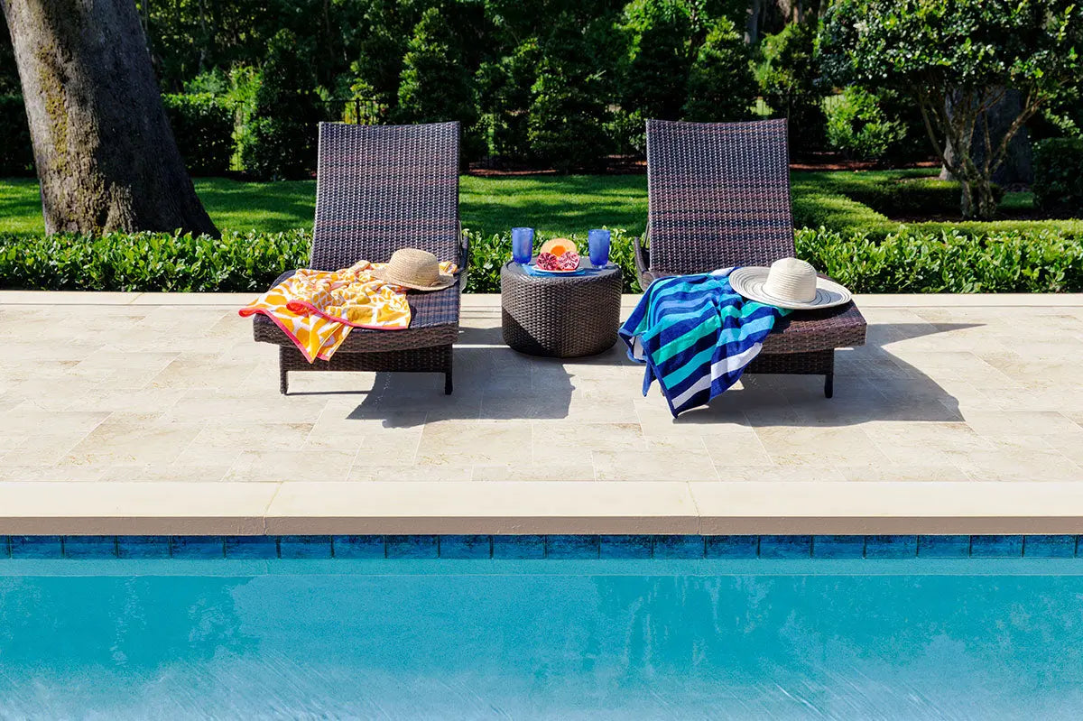 MSI Surfaces Natural Stone Pavers Aegean Pearl Pavers Beige