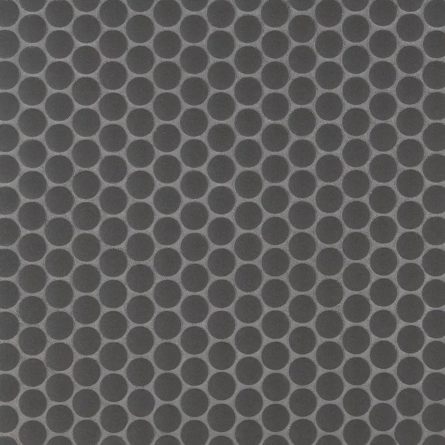 MSI Surfaces Penny Round Nero Matte SMOT-PT-PENRD-NEROM - Plumbing Market