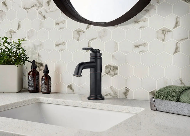 MSI Surfaces Pietra Statuario 2X2 Hexagon Mosaic NSTA2X2HEX-N - Plumbing Market