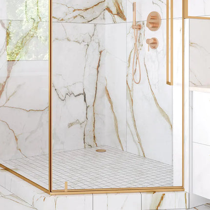 MSI Surfaces Regallo Calacatta Marbella 2X2 Mosaic NREGCALMAR2X2 - Plumbing Market