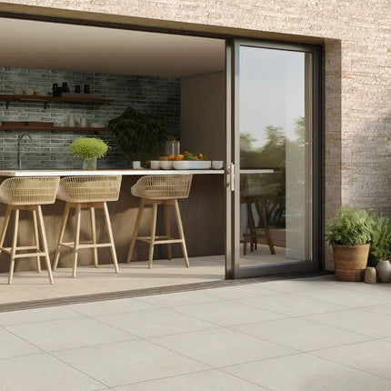 MSI Surfaces Royal White Splitface Ledger Corner LPNLQROYWHI618COR - Plumbing Market