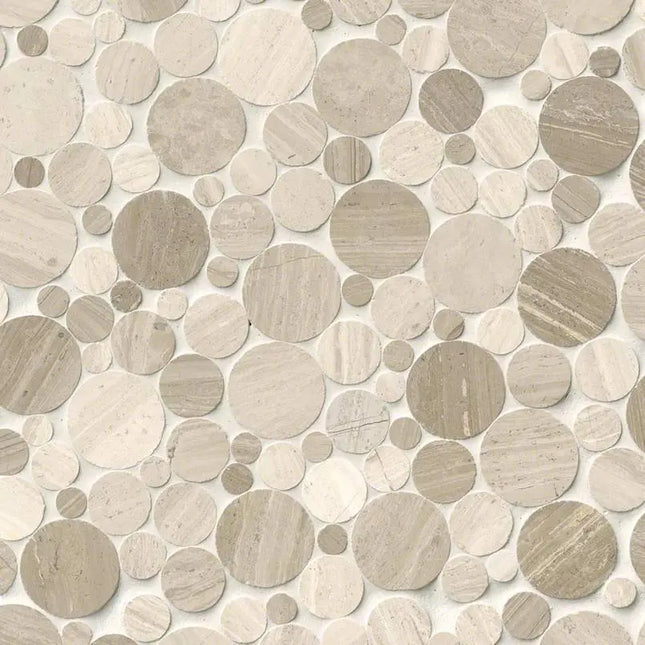 MSI Surfaces Serenity Stone Pebbles Mesh Backed SMOT-SERENITY-PEB10MM - Plumbing Market