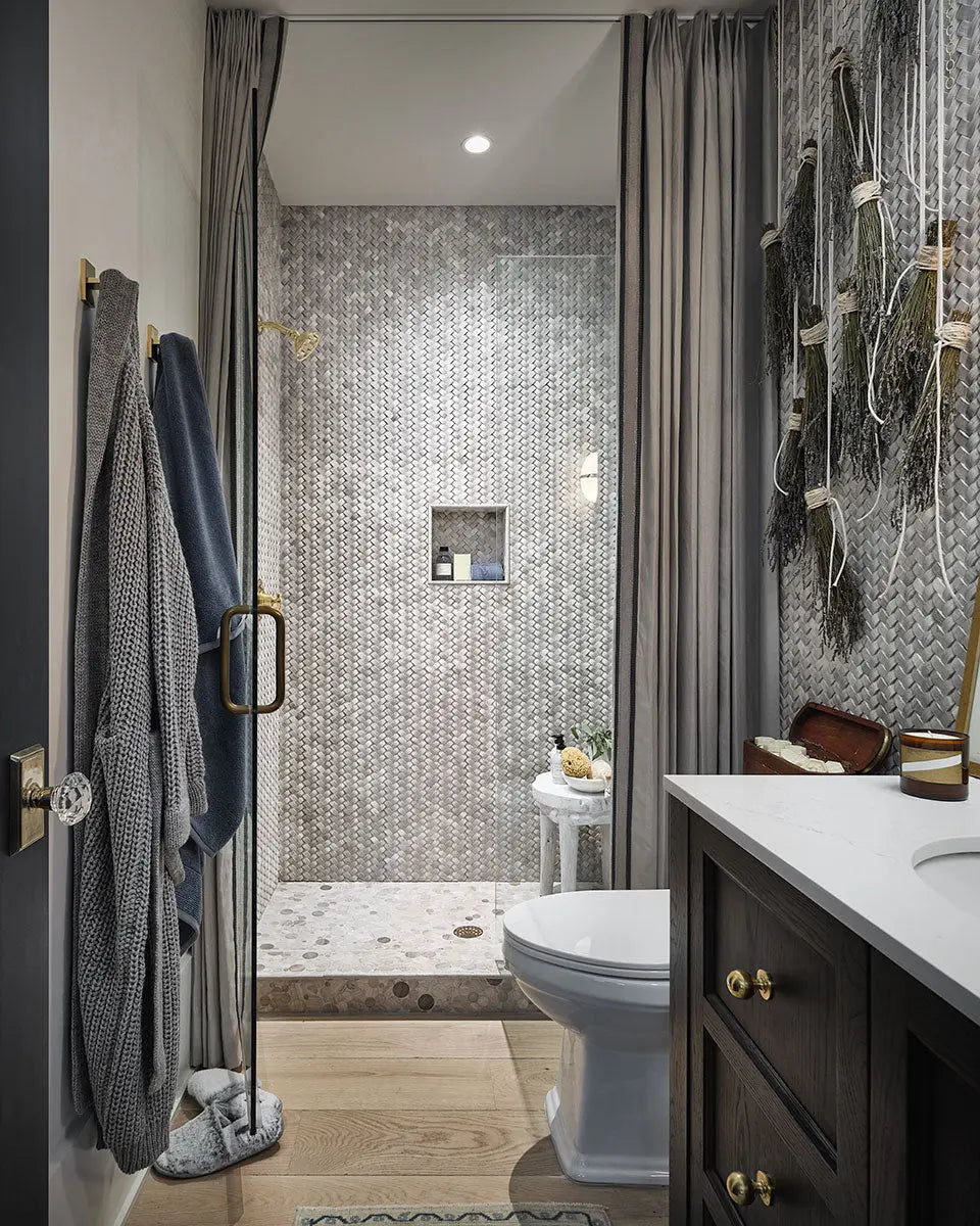 MSI Surfaces Serenity Stone Pebbles Mesh Backed SMOT-SERENITY-PEB10MM - Plumbing Market
