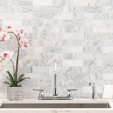 MSI Surfaces Tile Capri Blue Subway 2x6 Honed - Plumbing Market