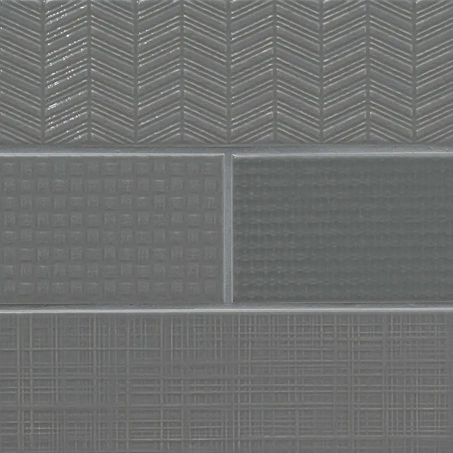 MSI Surfaces Urbano Graphite 3D Mix 4X12 NURBGRAMIX4X12 - Plumbing Market